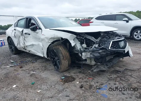 2021 Acura Tlx A-Spec Package z USA, uszkodzony, nr VIN 19UUB5F52MA006105